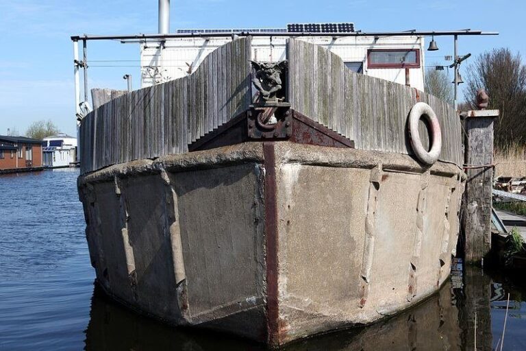 Beton gövdeli tekne