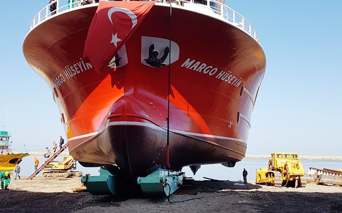 Kızaktan suya iniş