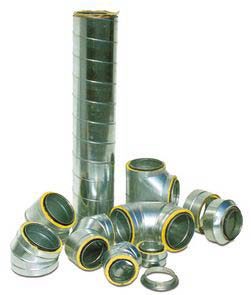 Galvanizli spiral kanal ve bağlantı parçaları