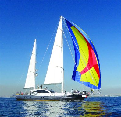36 m'lik ketch Merlin
